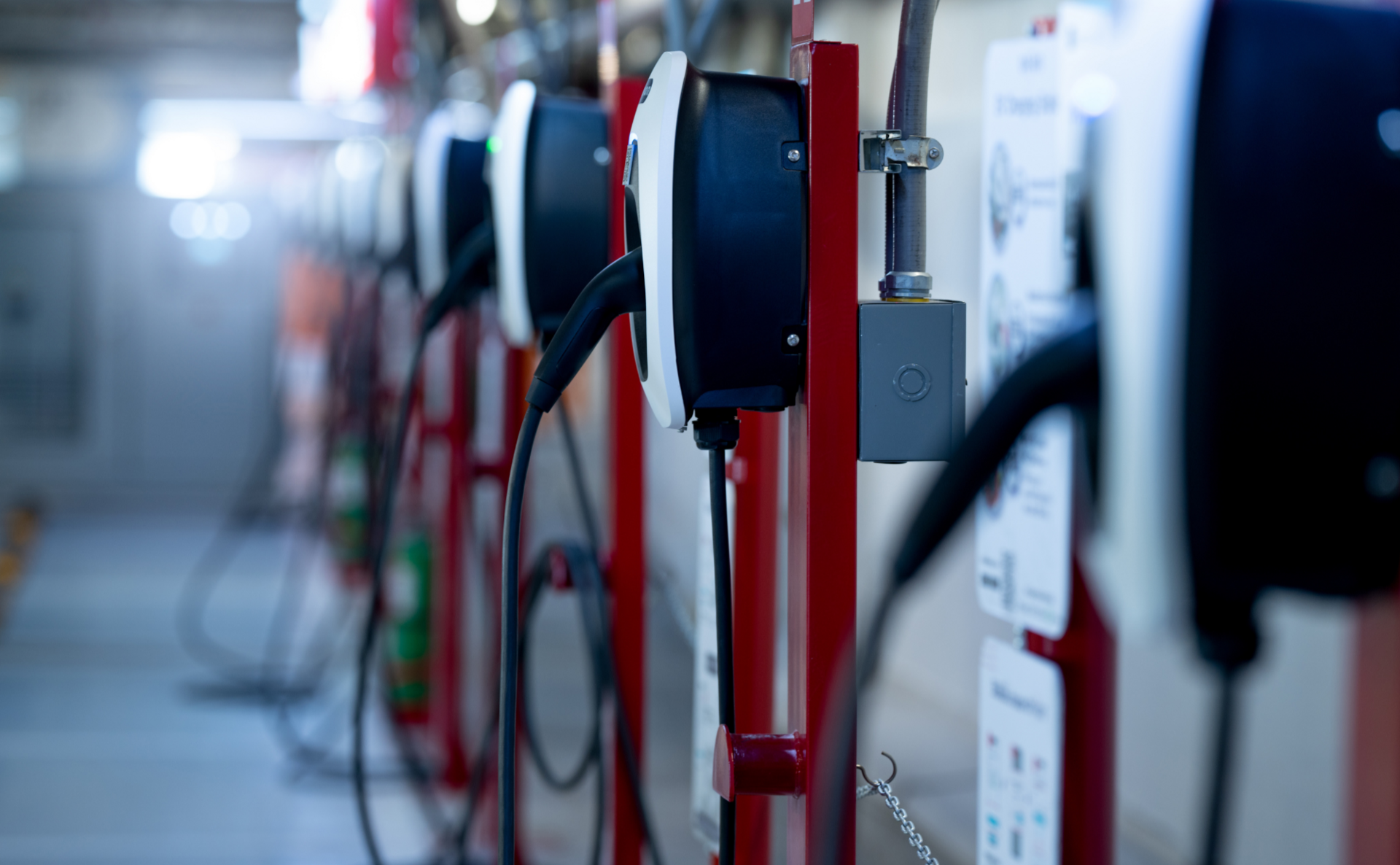 Wallboxen für Elektroautos.