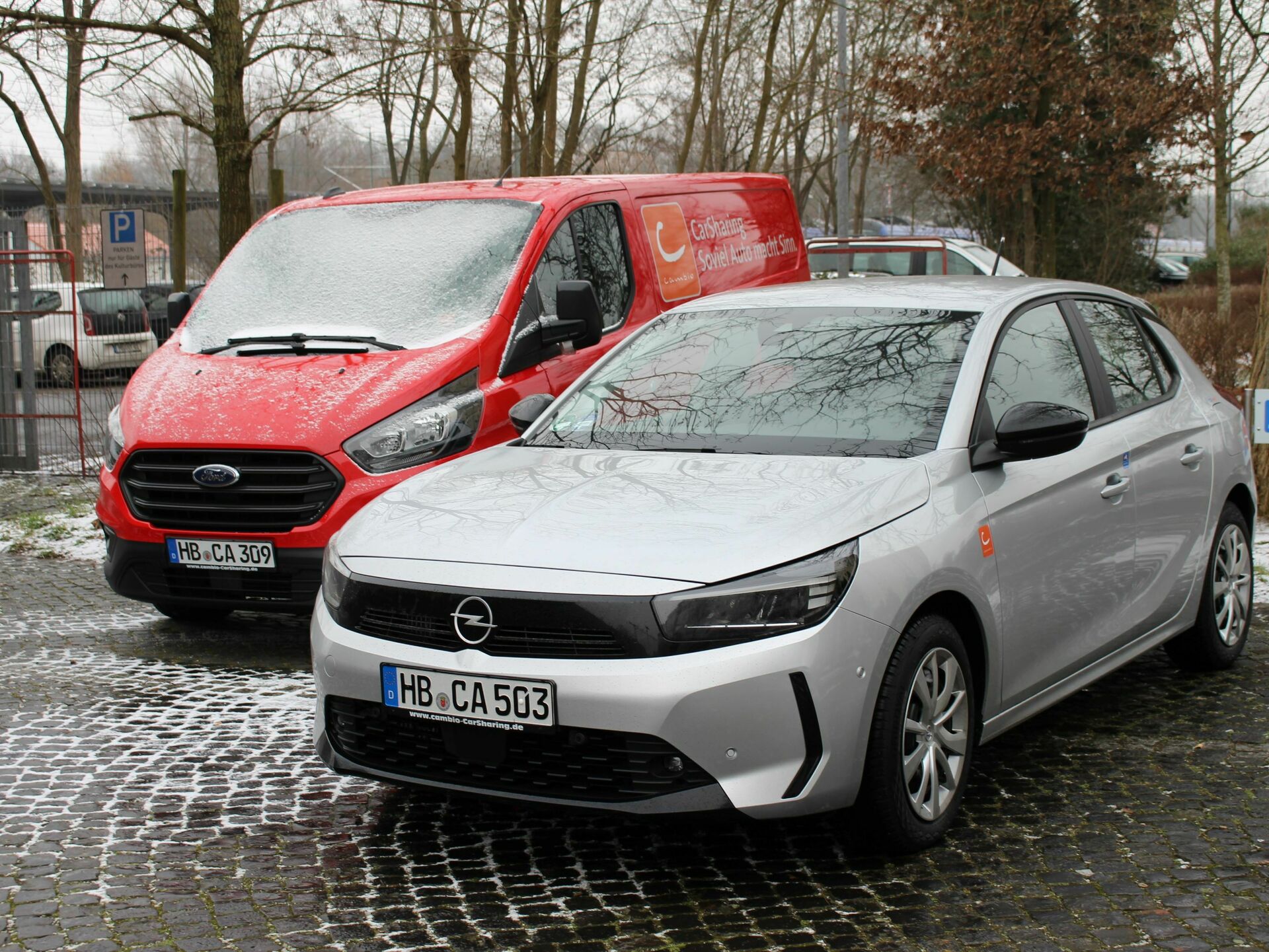 Erster CarSharing-Transporter in Bremen-Nord: cambio eröffnet neue Station am Kulturbahnhof