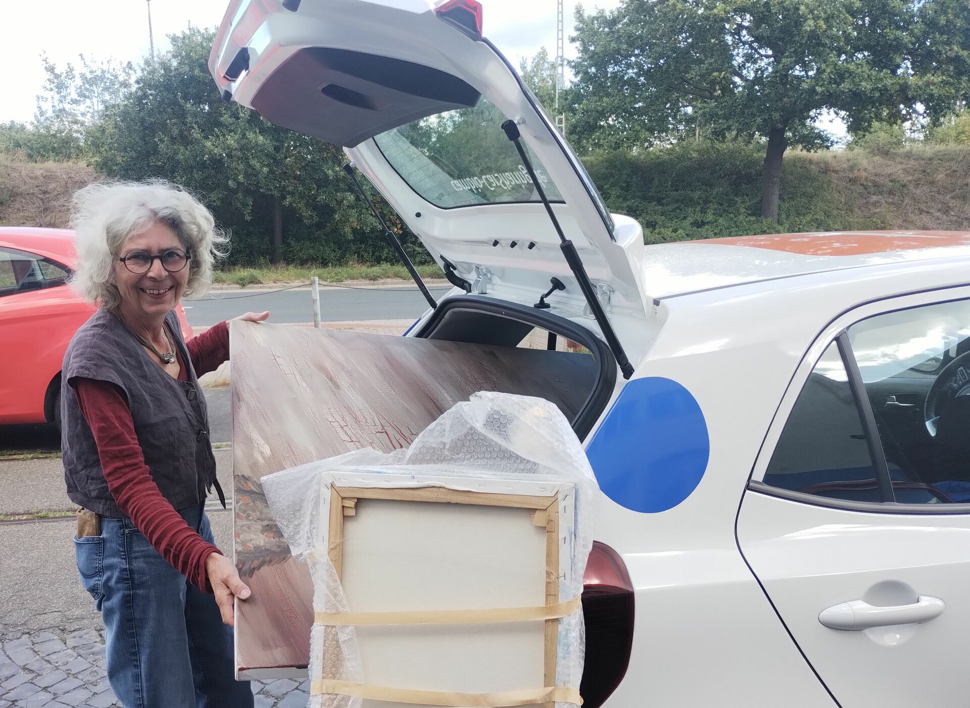 Die Bremer Künstlerin Sonia Schadwinkel