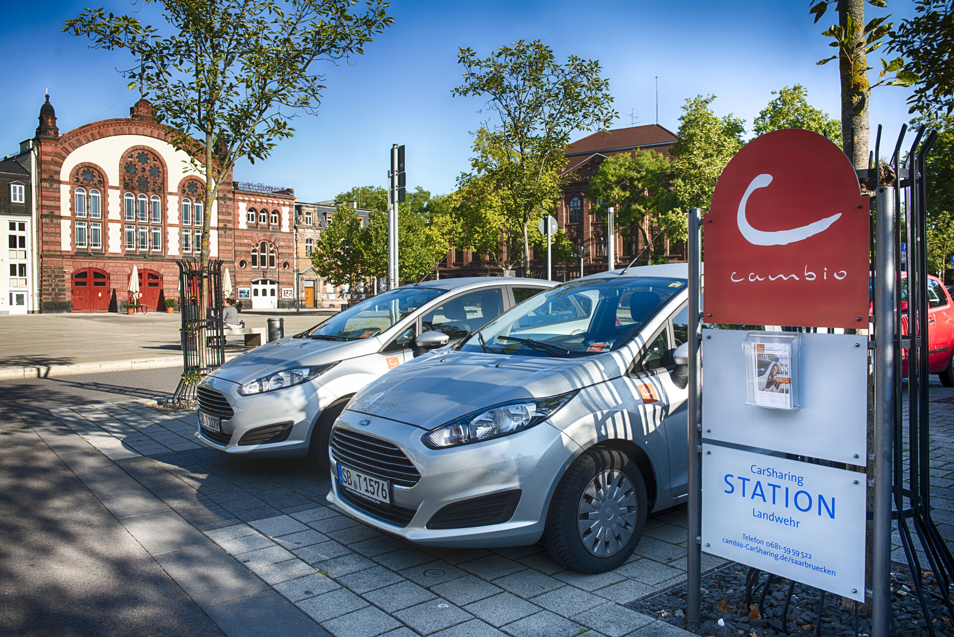 cambio-Station Landwehr in Saarbrücken