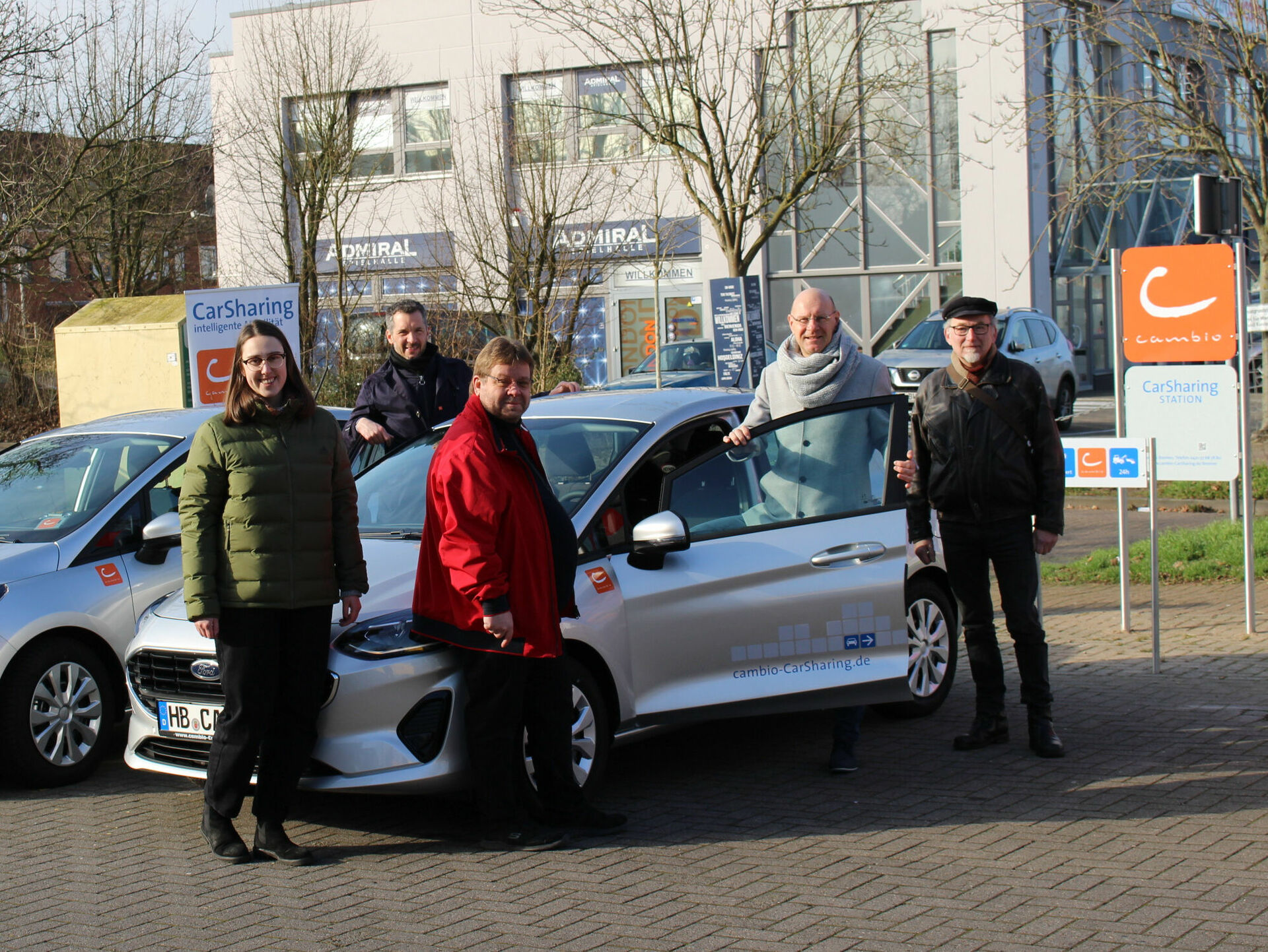 Erste CarSharing-Station in Habenhausen eröffnet